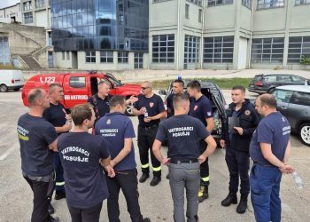Vatrogasci iz ŽZH otišli pomoći u Jablanicu