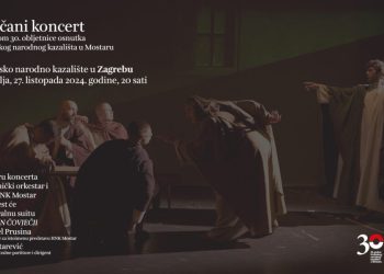 Svečani obljetnički koncert HNK Mostar u Hrvatskom narodnom kazalištu u Zagrebu