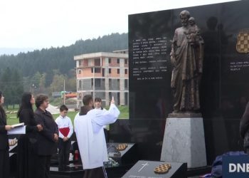 Bugojno: Otkriveno spomen obilježje hrvatskim domoljubima