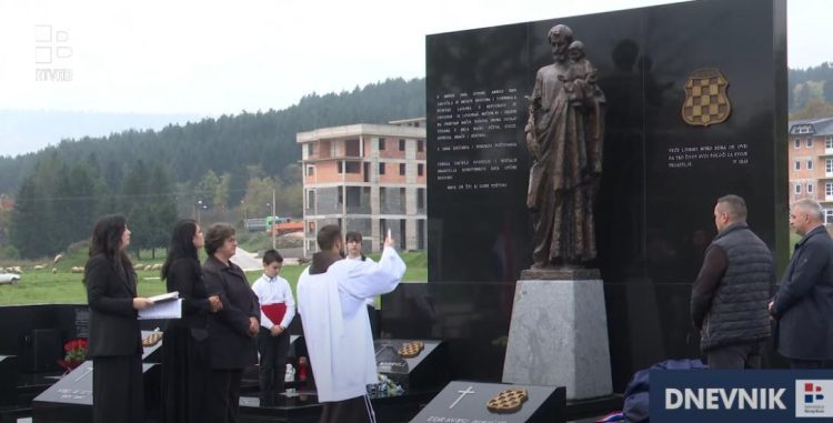 Bugojno: Otkriveno spomen obilježje hrvatskim domoljubima