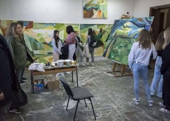 Umjetnost bez granica: Učenici iz Ploča posjetili Akademiju likovnih umjetnosti Sveučilišta u Mostaru