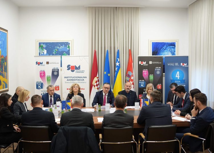 Predsjednik Hrvatskog sabora Gordan Jandroković: „Impresioniran sam postignućima Sveučilišta u Mostaru“