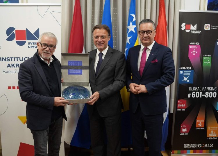 Predsjednik Hrvatskog sabora Gordan Jandroković: „Impresioniran sam postignućima Sveučilišta u Mostaru“