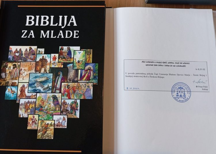 Biskup Petar Palić posjetio širokobriješke škole