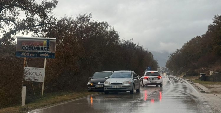 Prometna nesreća na cesti Široki Brijeg – Posušje usporila promet