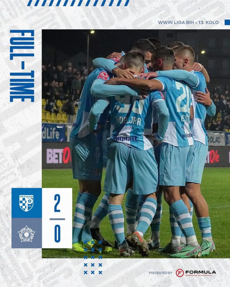 Posušje slavilo protiv Slobode na Mokrom Docu