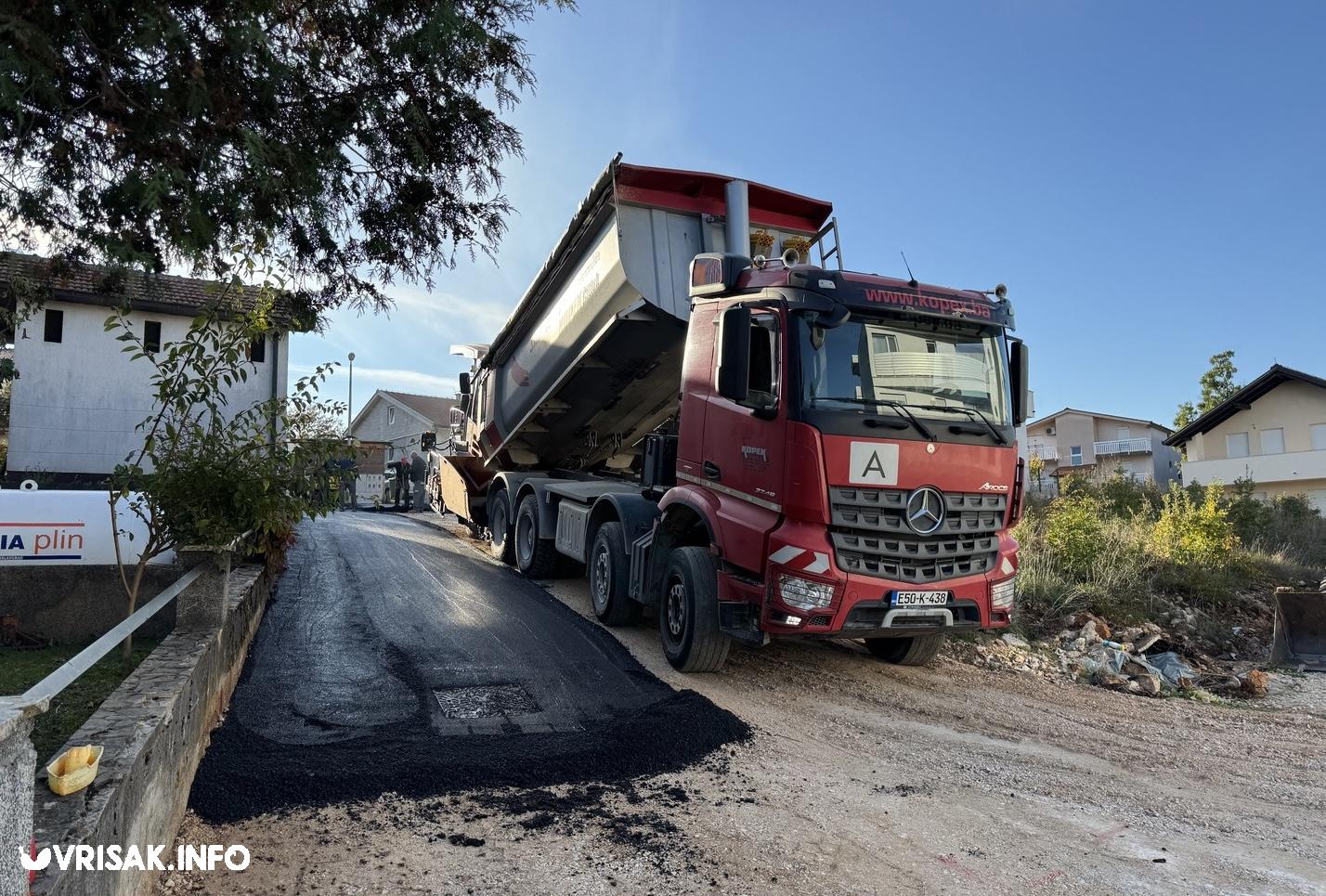 Široki Brijeg: Asfaltom povezane Dubravska i Frankopanska ulica