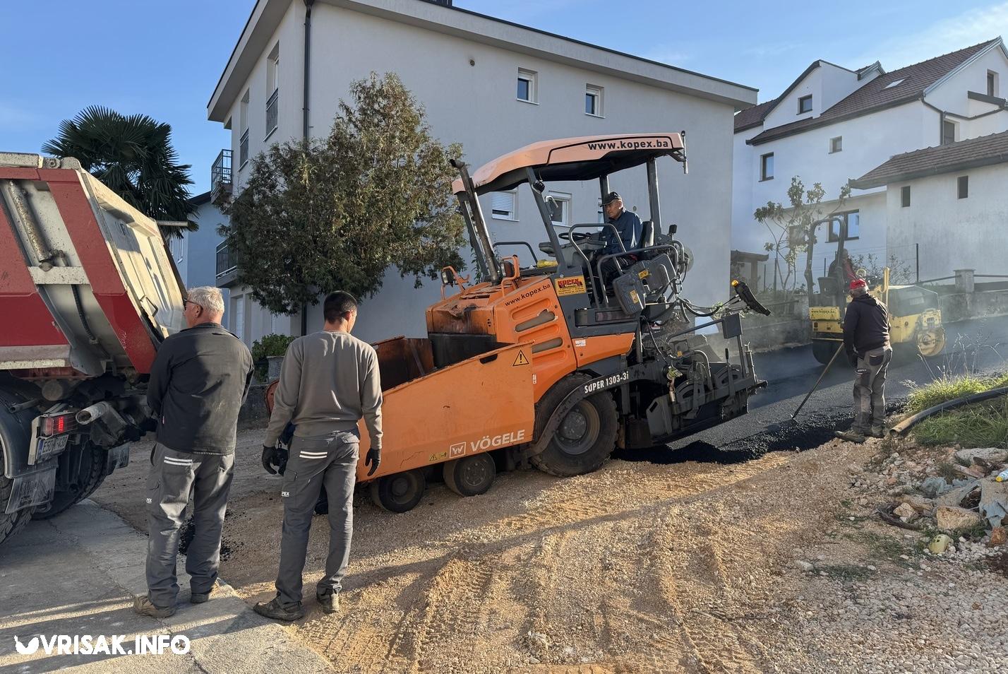 Široki Brijeg: Asfaltom povezane Dubravska i Frankopanska ulica