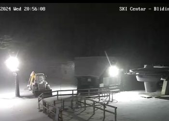 Prvi ovosezonski snijeg na Blidinju