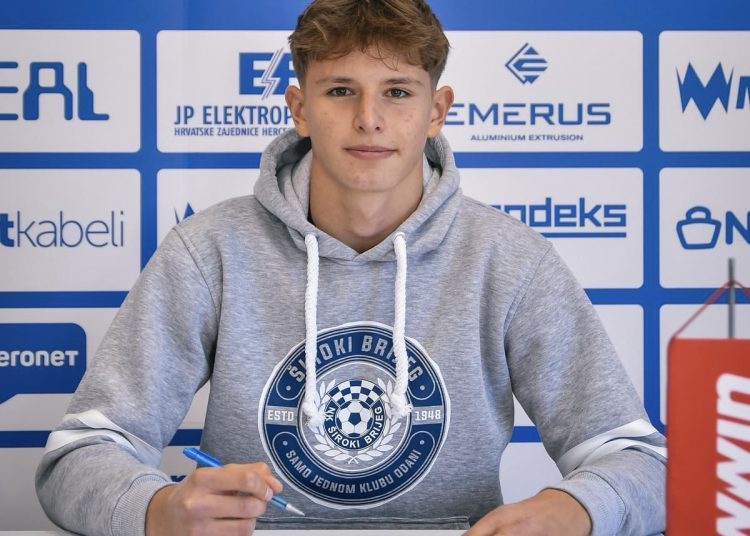 Vito Medić potpisao profesionalni ugovor za Široki Brijeg