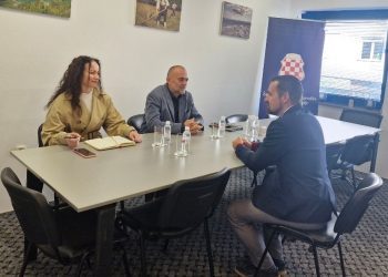 Šef Terenskog ureda Misije OSCE-a u Mostaru posjetio Ured Vlade ŽZH za europske integracije