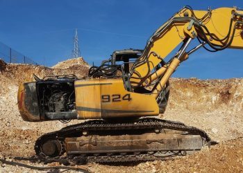 Široki Brijeg: Požar na bageru u Knešpolju