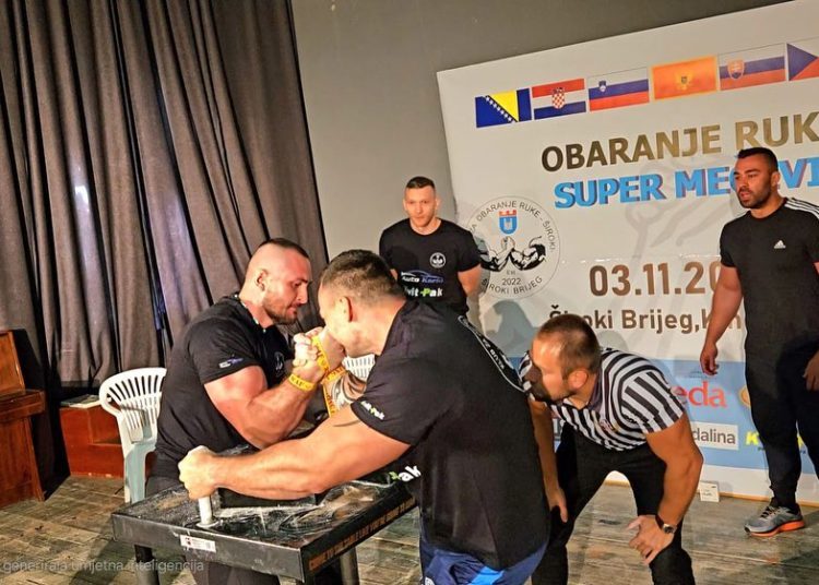 Široki Brijeg: Uspješno završen jedan od najjačih turnira u obaranju ruke