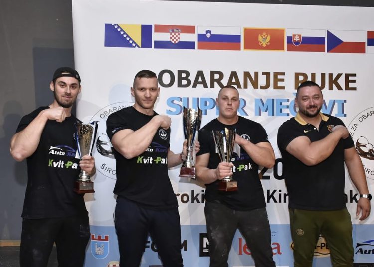 Široki Brijeg: Uspješno završen jedan od najjačih turnira u obaranju ruke
