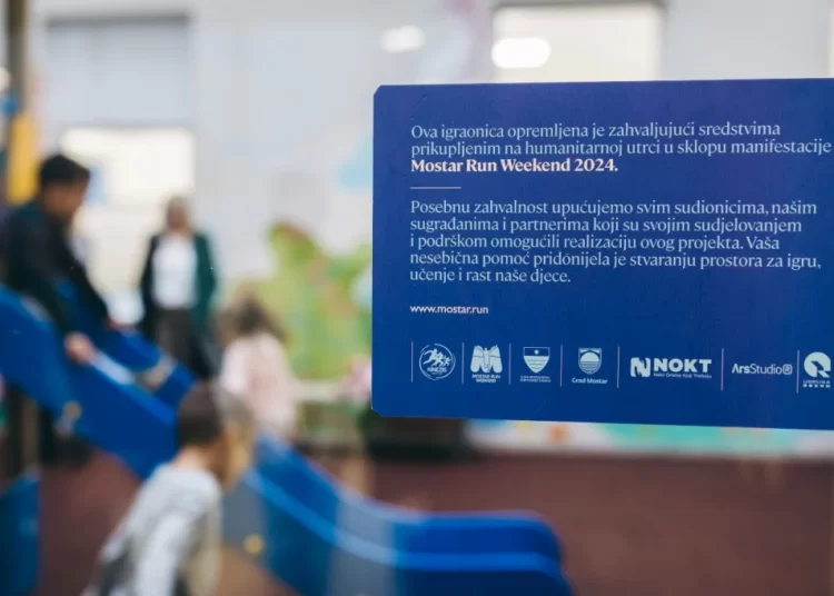 Udruga KINEZIS opremila igraonice za djecu u SKB Mostar