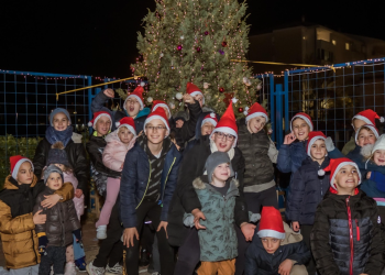 Trg u Čitluku obasjalo više od 22.000 lampica, veliki božićni bor darovao Marijan Barbarić