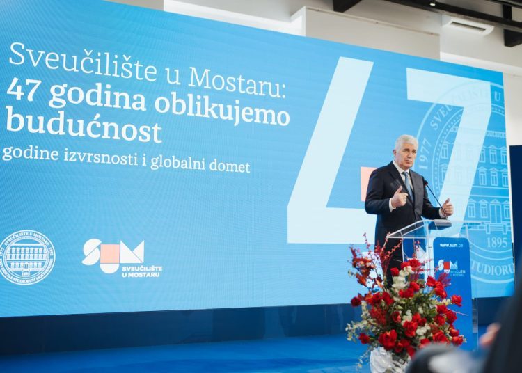 Održana svečana sjednica Senata povodom 47. obljetnice Sveučilišta u Mostaru