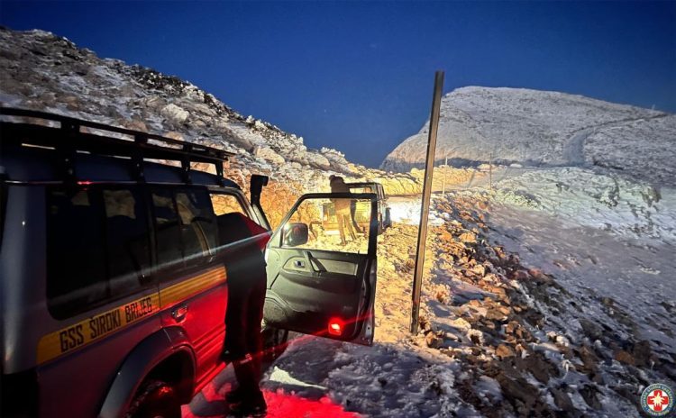 GSS Široki Brijeg spasio mladića i djevojku na Čvrsnici