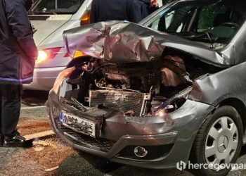 Sudar u središtu Mostara s velikom materijalnom štetom