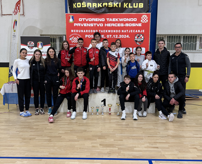 U Posušju održano prvenstvo Herceg Bosne u taekwondou