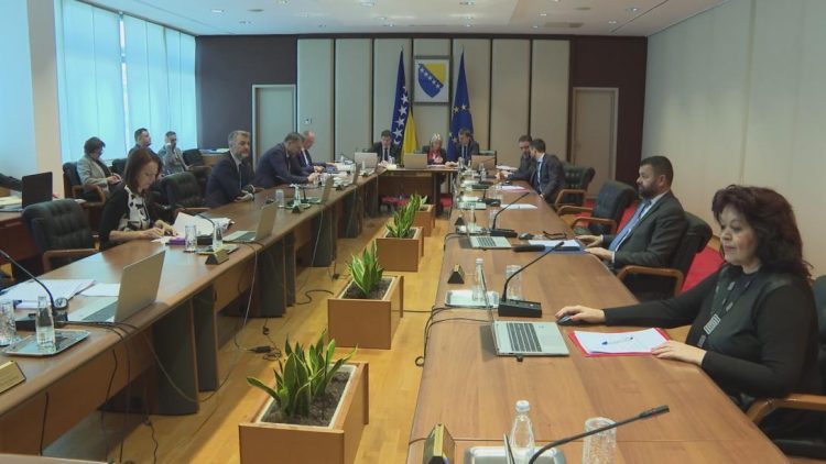 Vijeće ministara BiH danas o nacrtima zakona o graničnoj kontroli i zaštiti osobnih podataka