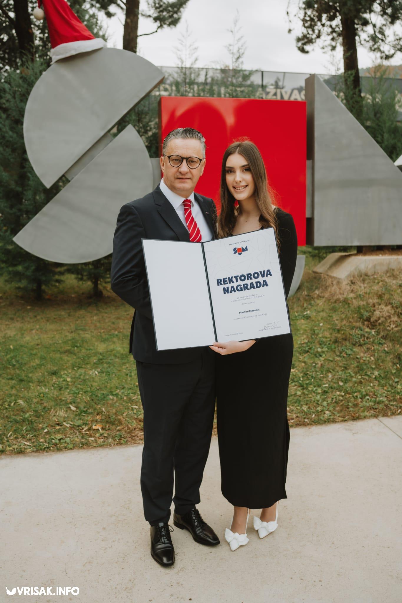 Rektorova nagrada za Martinu Marušić je još jedna u nizu nagrada
