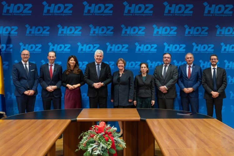 Čović s veleposlanicima sedam zemalja koje podupiru europski put BiH i o Južnoj plinskoj interkonekciji