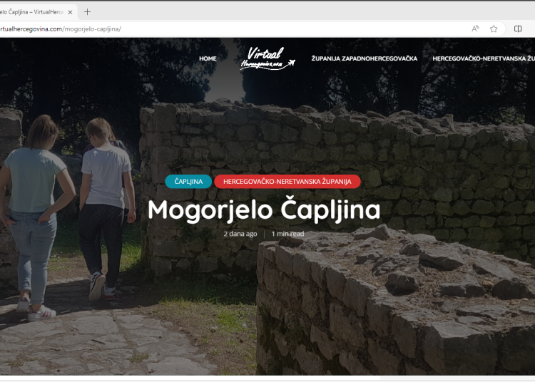 Virtualna promocija kulturne baštine Hercegovine