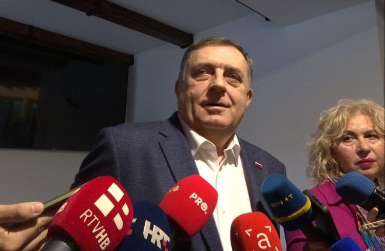 Dodik nakon sastanka s Čovićem: SNSD i HDZ BiH potvrdili partnerstvo