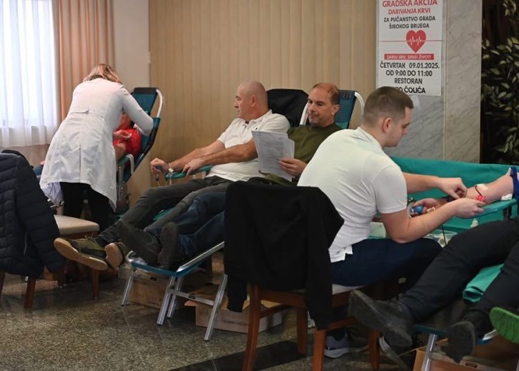 Široki Brijeg: 71 doza u akciji darivanja krvi