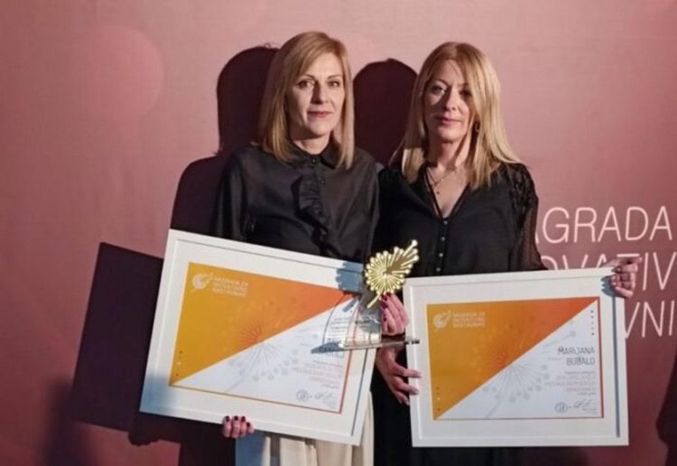 Mostarke Anita i Marijana osvojile nagradu za inovativne odgajateljice