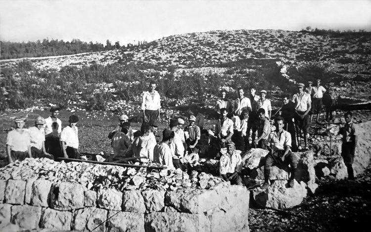 Široki Brijeg 1938.: Izgradnja mosta na Mokašnici u Turčinovićima