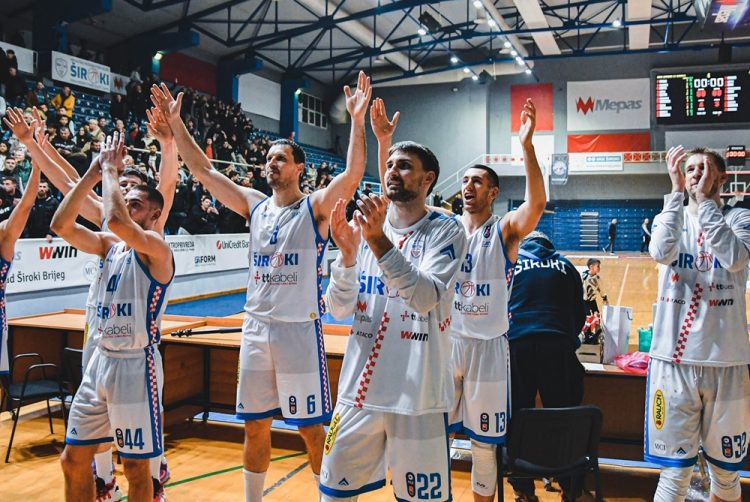 Košarkaši Širokog upisali 10 uzastopnih pobjeda, protiv Vojvodine se očekuje nastavak niza