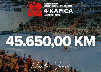 Ljubuški: Na turniru “4 kafića” prikupljeno 45.650 KM