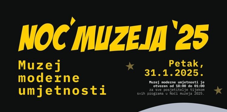 Muzej moderne umjetnosti SUM otvara vrata manifestacije Noći muzeja