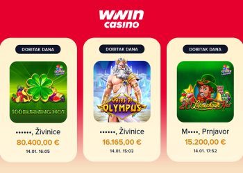WWin Casino: Priča o Velikom Dobitku – Živinice, 171.850 Eura! Prnjavor, 15.200 Eura!