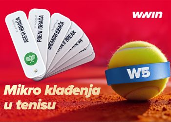 Tenis micromarketi, specijali igrača i W5 – Ekskluziva samo na WWIN-u!