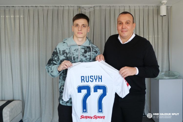 Nazariy Rusyn novi je igrač Hajduka