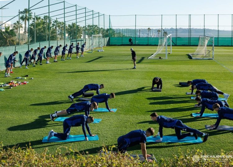 Hajduk odradio prvi trening na pripremama u Španjolskoj