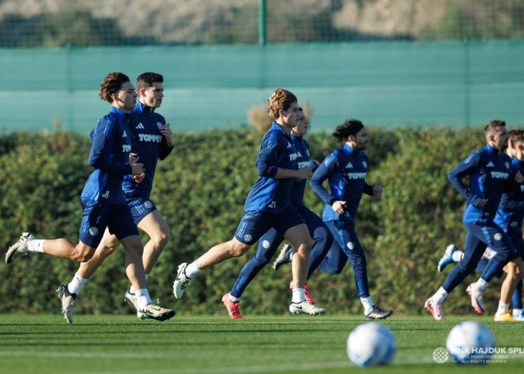 Hajduk odradio prvi trening na pripremama u Španjolskoj