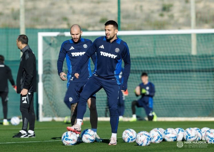 Hajduk odradio prvi trening na pripremama u Španjolskoj