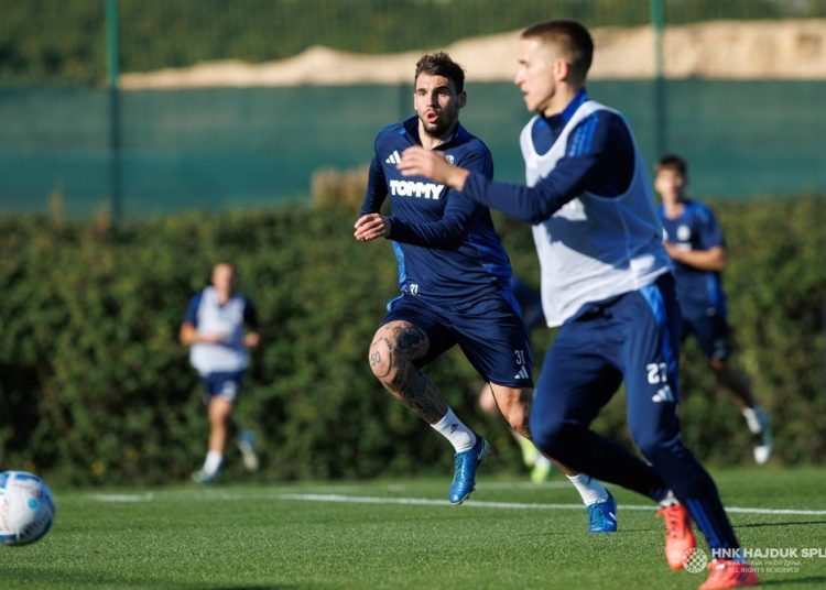 Hajduk odradio prvi trening na pripremama u Španjolskoj