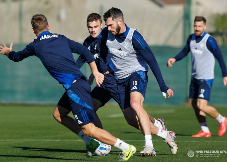 Hajduk odradio prvi trening na pripremama u Španjolskoj