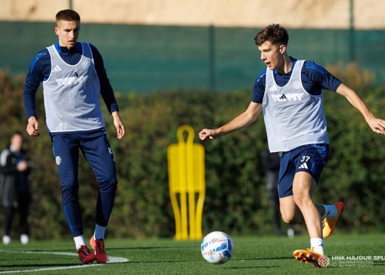 Hajduk odradio prvi trening na pripremama u Španjolskoj
