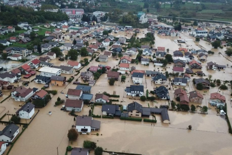 U BiH su zbog topljenja snijega moguće poplave