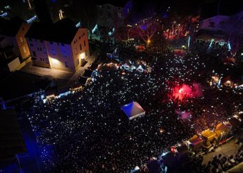 Organizatori: Doček Nove u Mostaru privukao više od 100.000 ljudi