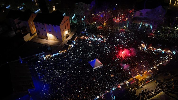 Organizatori: Doček Nove u Mostaru privukao više od 100.000 ljudi