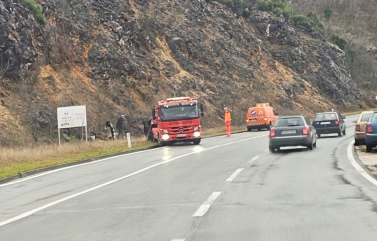 Prometna nesreća na cesti Široki Brijeg-Mostar