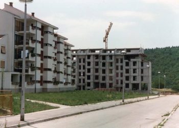 Široki Brijeg 1985. godine: Evo kako je izgledala izgradnja stambenog kompleksa Zorićevina
