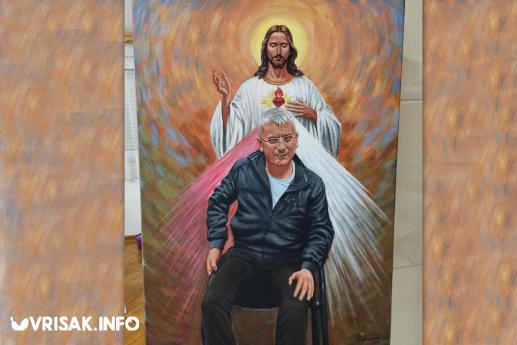 Širokobriješka umjetnica Marijana Soldo rasplakala ga svojom slikom